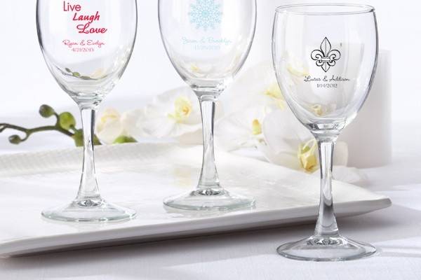 Personalized Wine Glasses