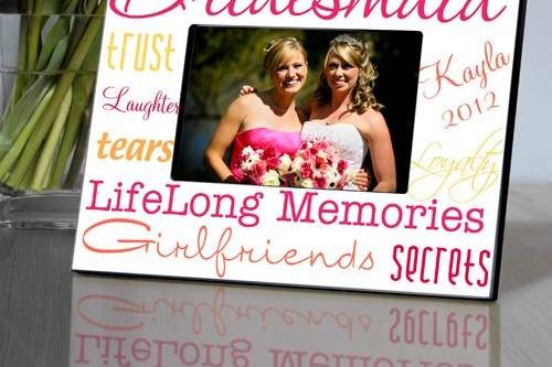 Personalized Bridesmaid Photo Frame