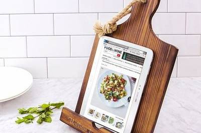 Personalized Kitchen iPad Stand