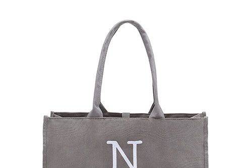 Personalized City Canvas Tote Bag