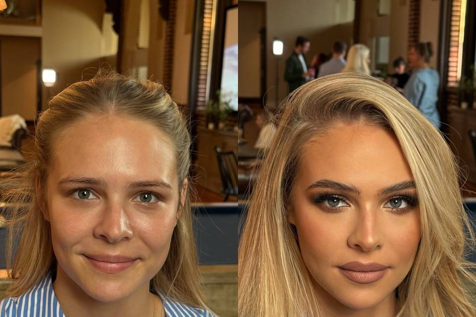 Hair and makeup