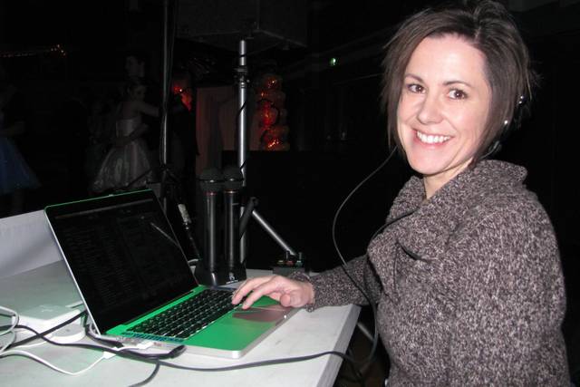 DJ on her station