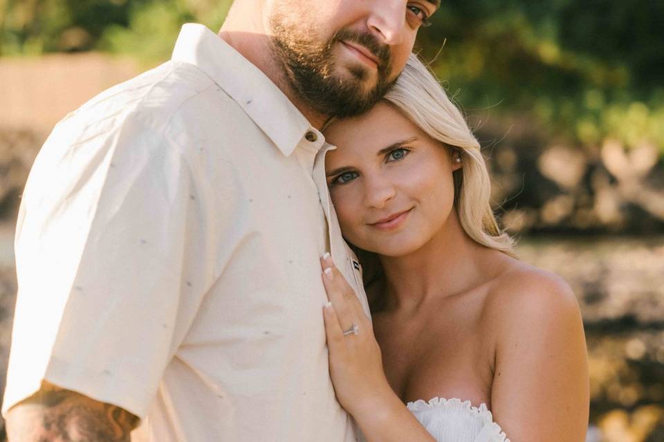 Engagement photo Maui