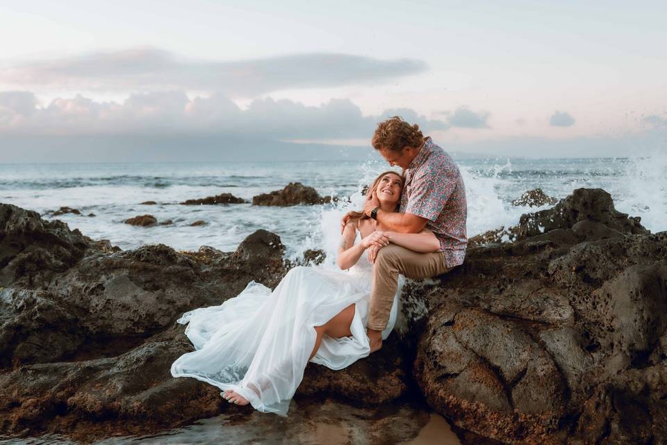 Elopement photo Maui