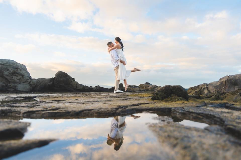 Proposal-engagement photo Maui