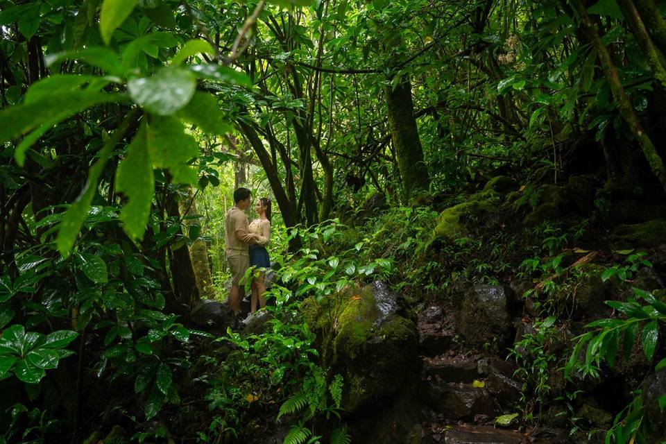 Proposal-engagement photo Maui