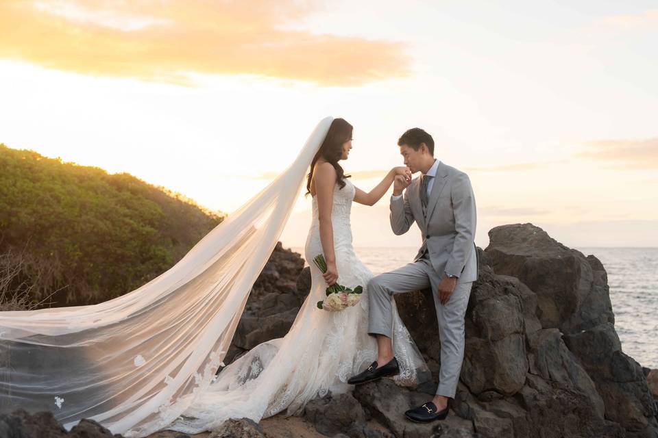 Wedding photo Maui