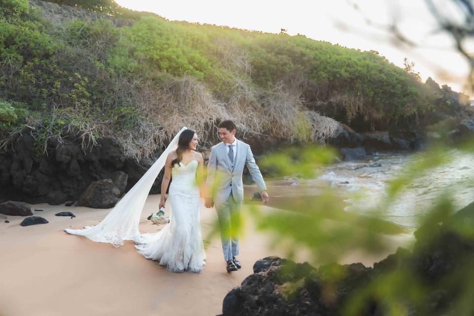 Wedding photo Maui