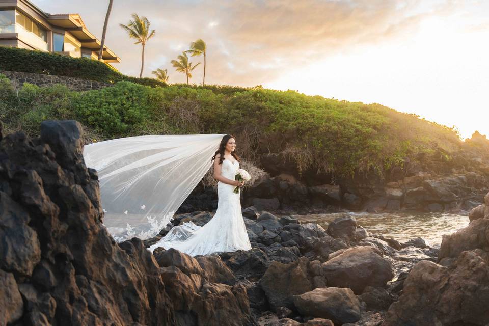 Wedding photo Maui