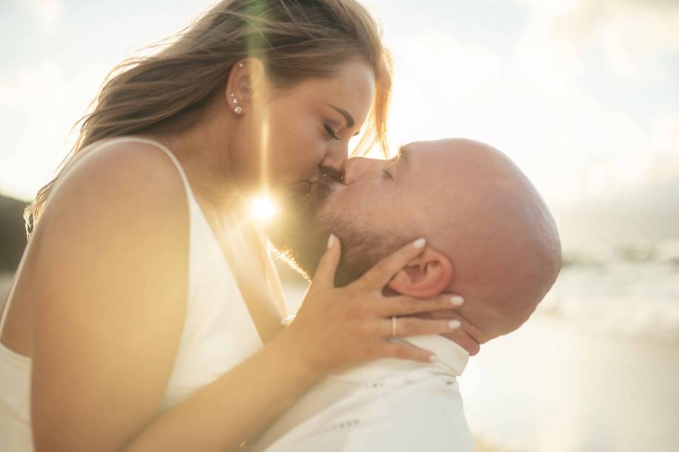 Wedding anniversary photo Maui
