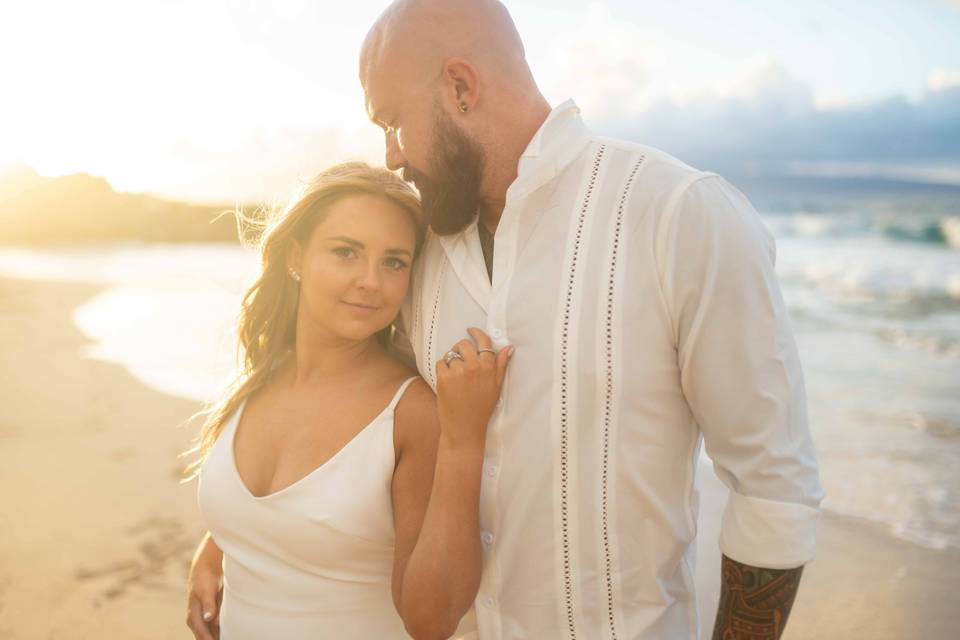 Wedding anniversary photo Maui