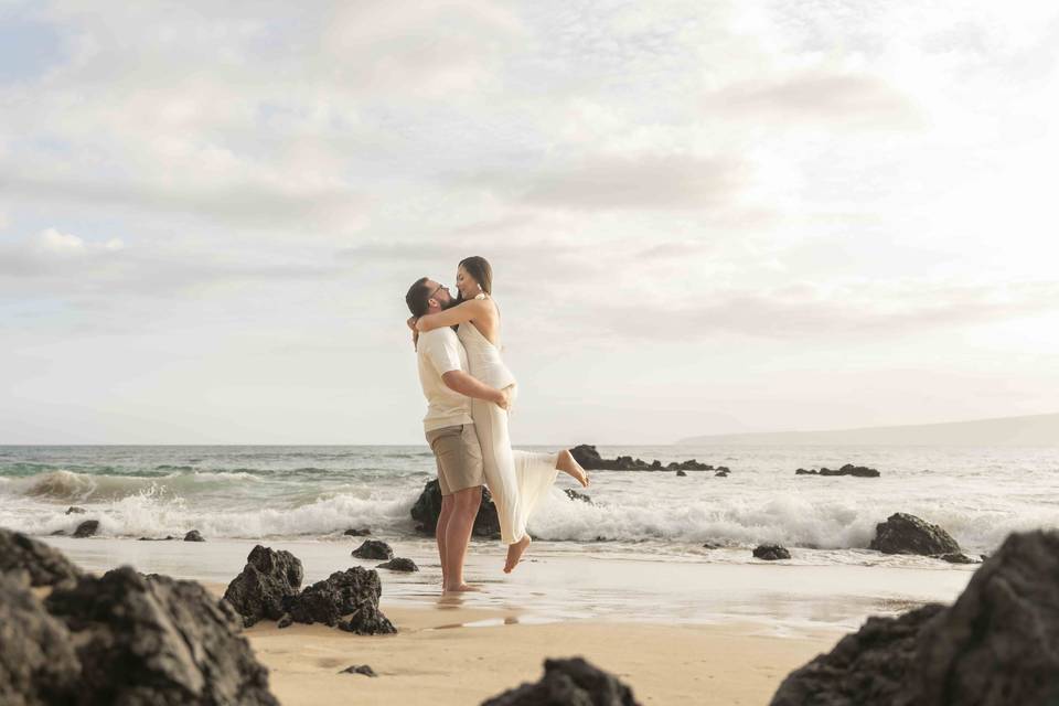 Engagement photo Maui