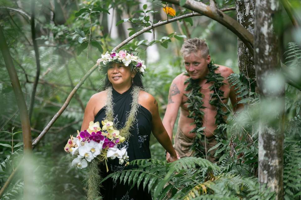 Wedding photo Maui