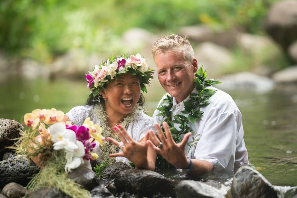 Wedding photo Maui