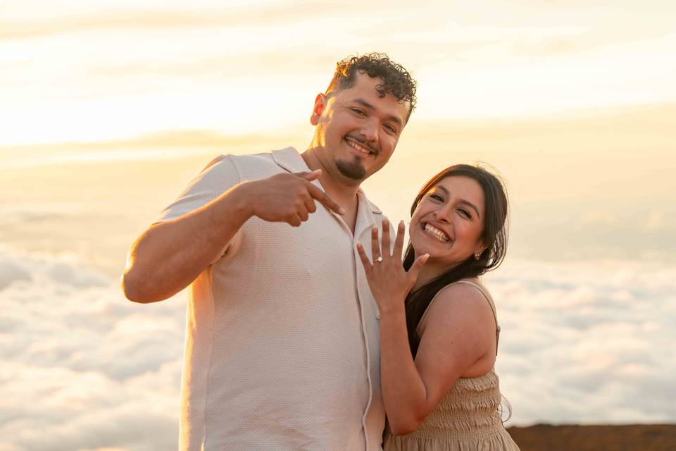 Proposal engagement Haleakala