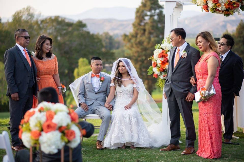 Wedding photo California