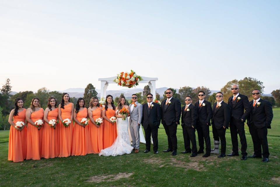 Wedding photo California