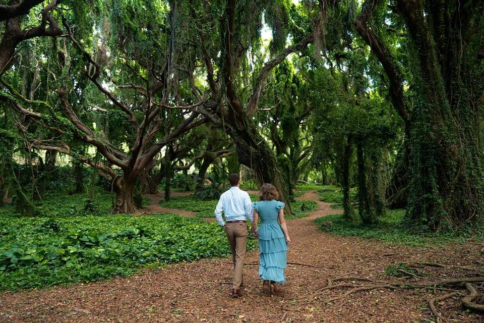 Engagement photo Maui