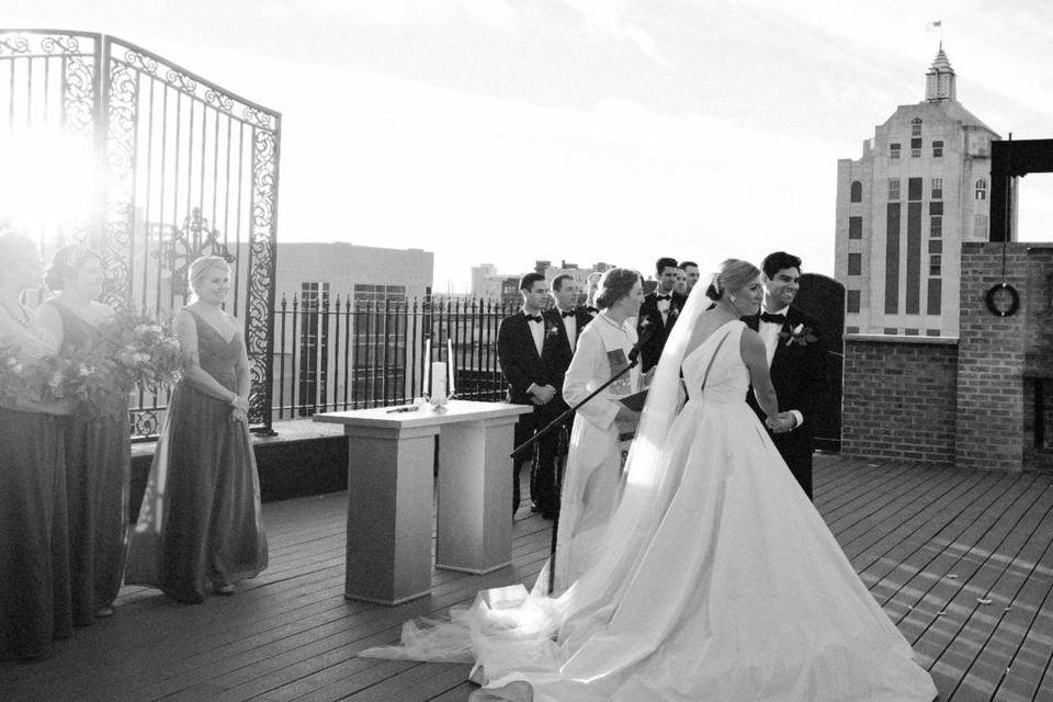 Bride and groom photoshoot