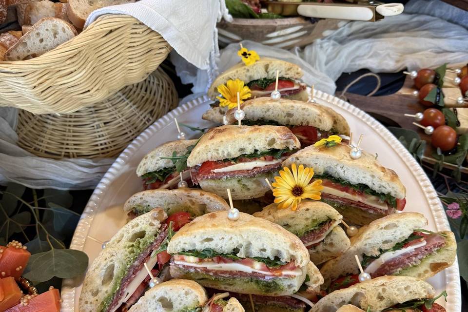 Artisan sandwiches