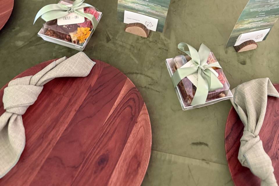 Dessert boxes