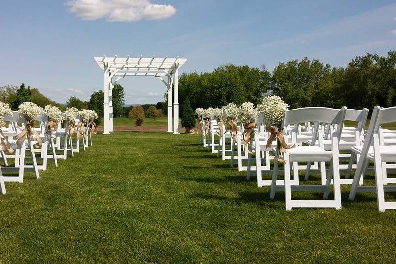 Wedding pergola