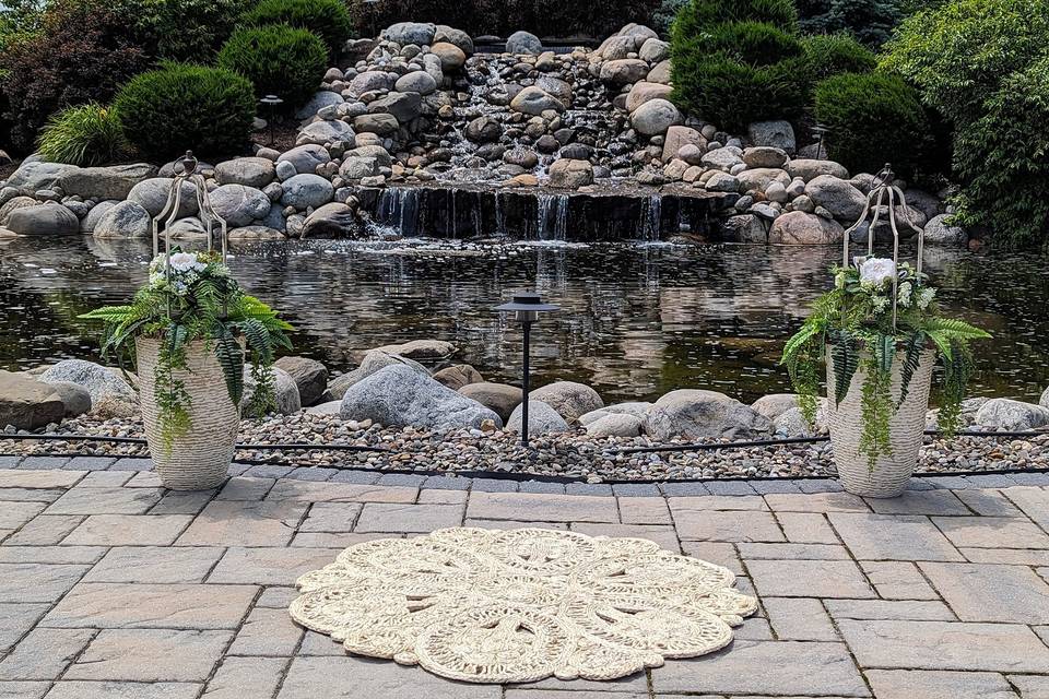 Waterfall ceremony