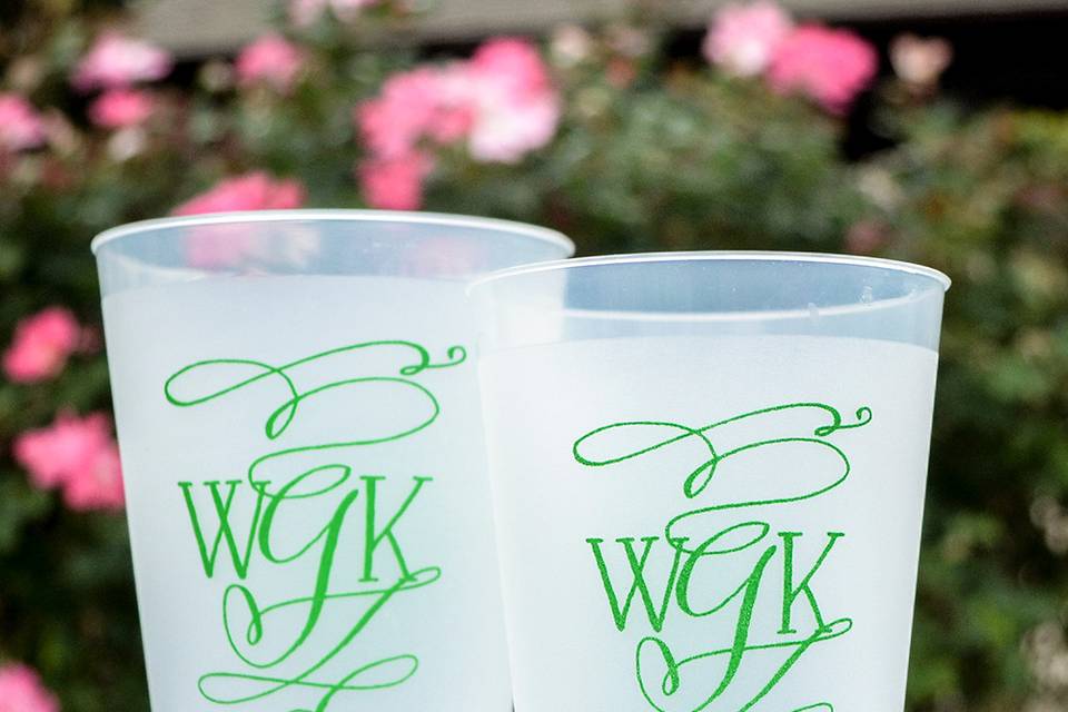 Personalized Wedding Cups