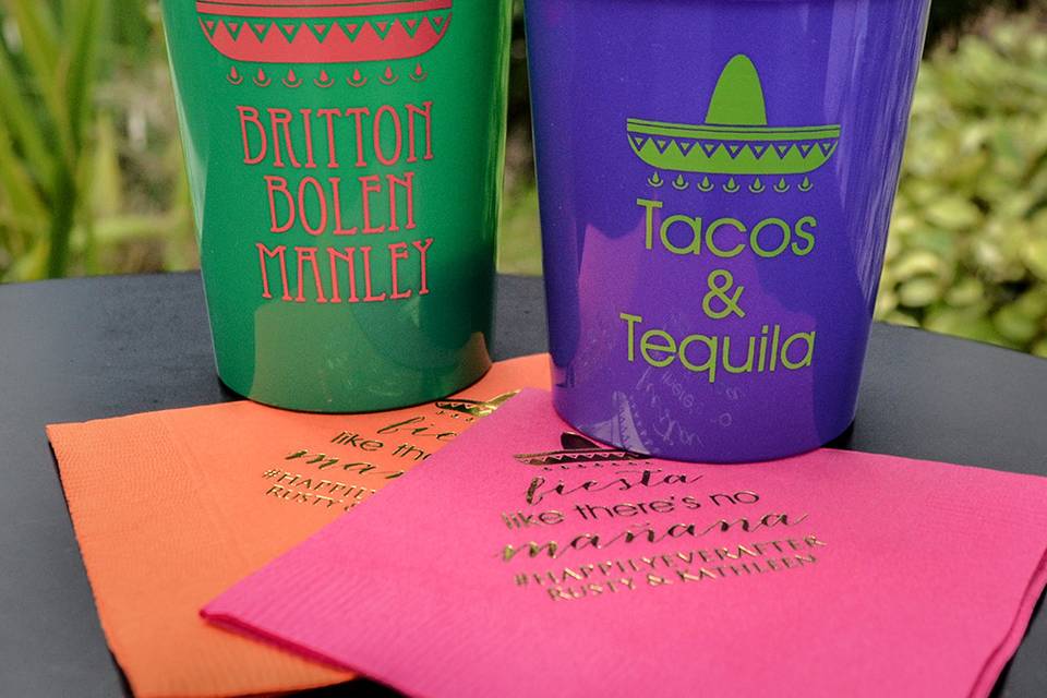 Fiesta Party Cups