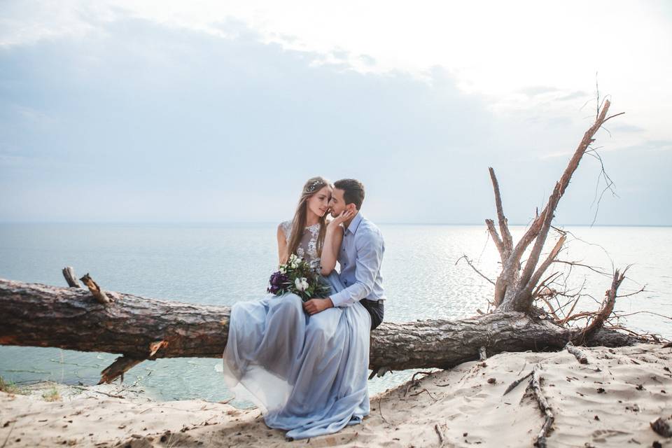 Jason and Christina beach