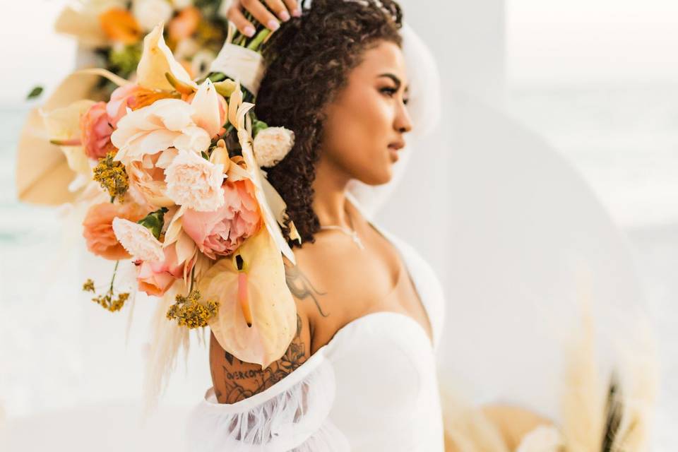 Bride and details