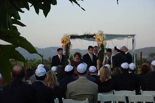 Ceremony outside