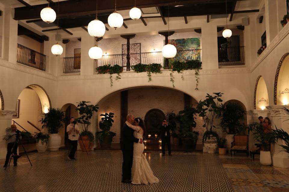 Intimate first dance