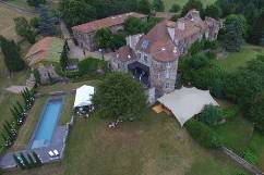 Weddings castle in Auvergne