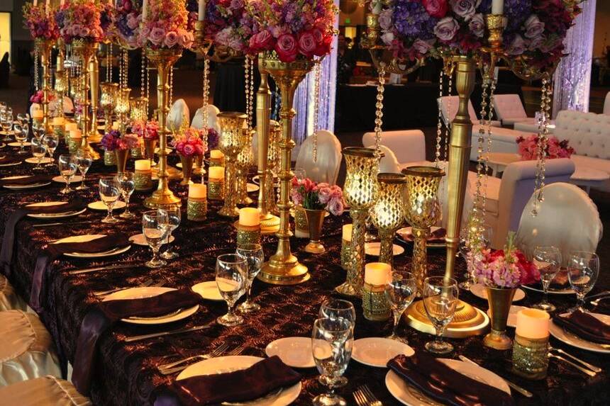 Luxury tablescape