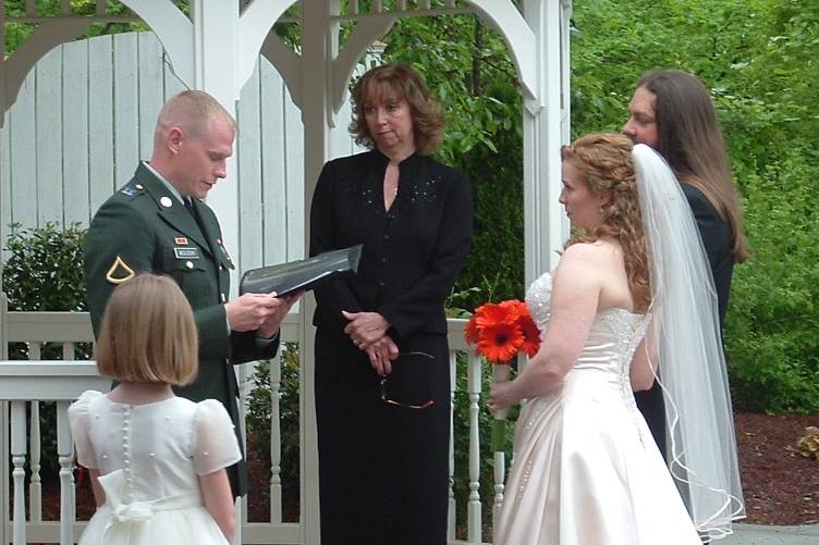 Military wedding