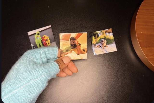 Beauty on a magnet