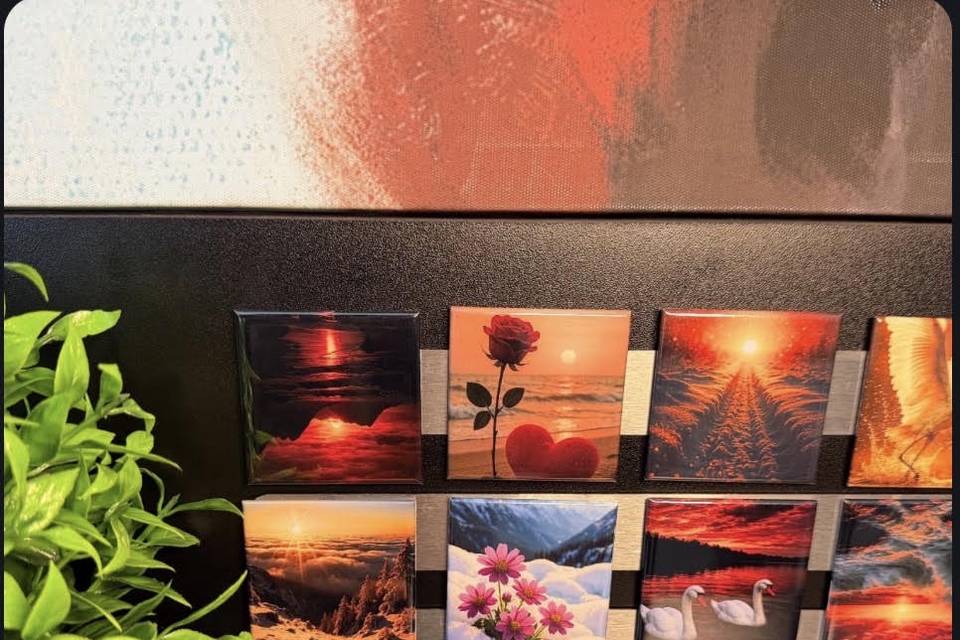 Beauty on a magnet