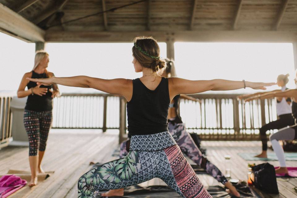 Bridal Party Yoga