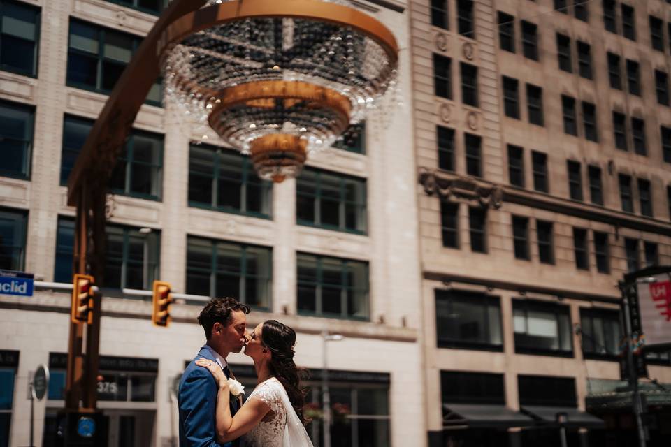 Under the Chandelier