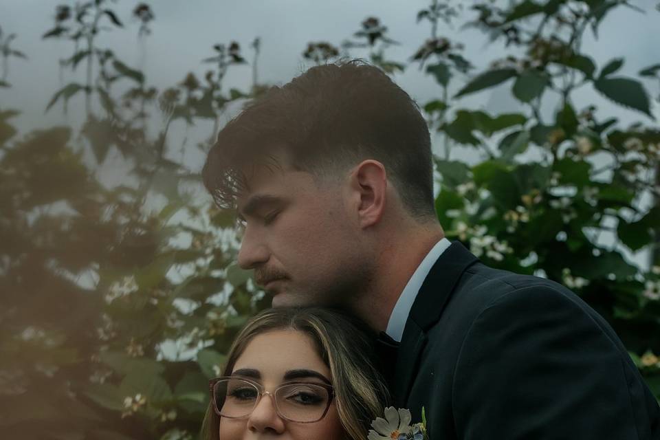 Bride and groom