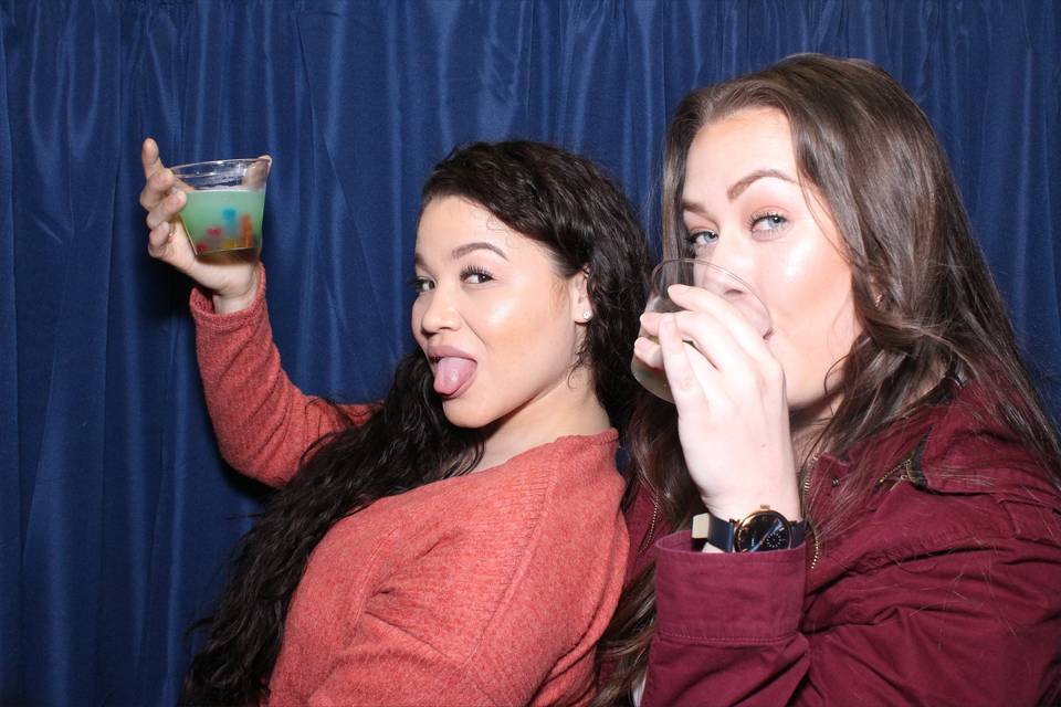 Guests having fun
