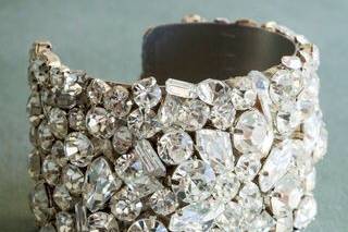 Crystal Bridal Cuff Bracelet