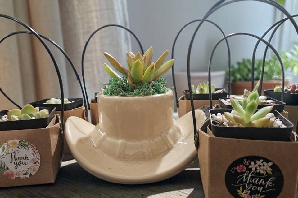 Country Themed Wedding Favors