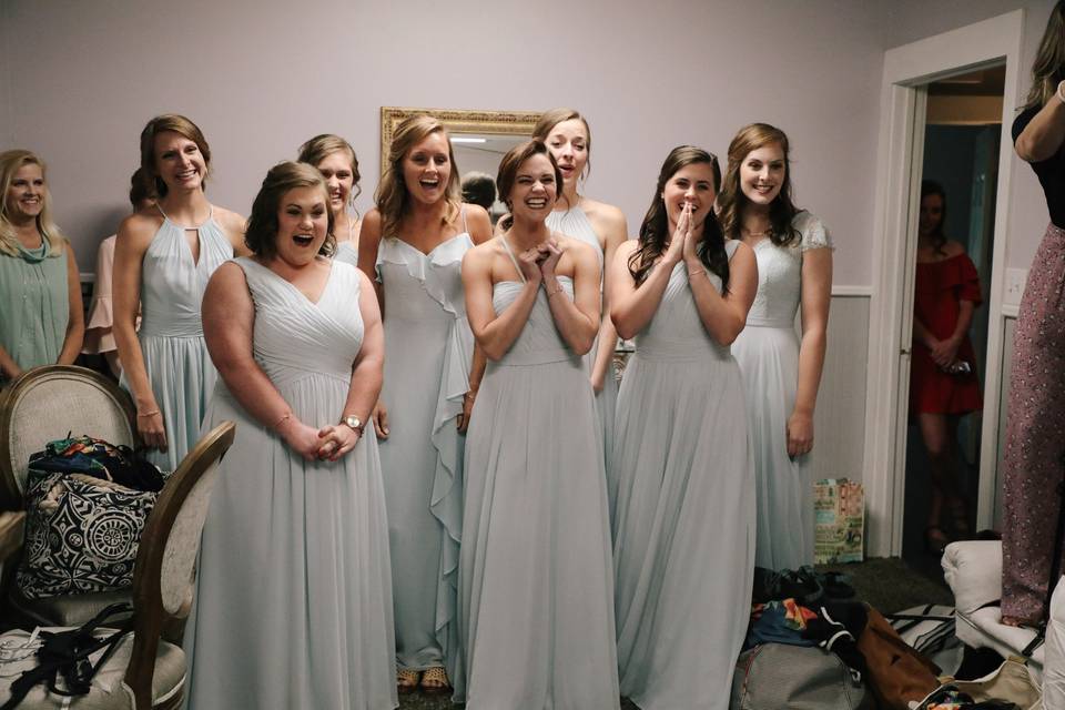 Bridesmaids First Look