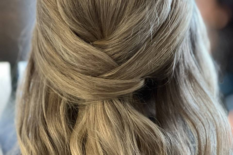 Bridesmaid hair