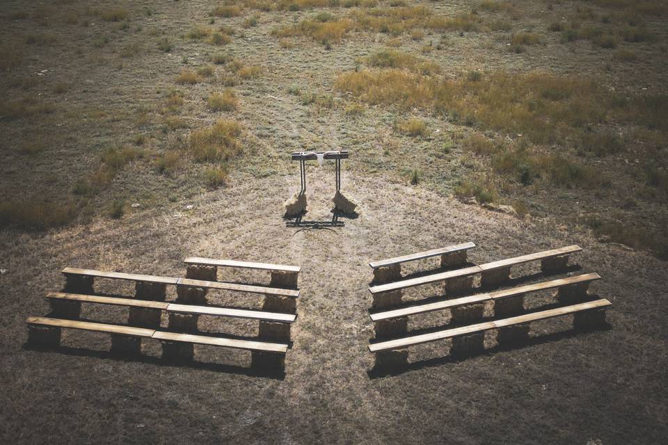 Middles of a field