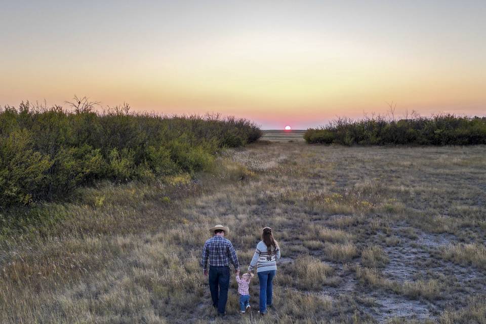 Into the sunset with you