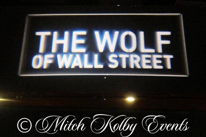 The Wolf of Wallstreet premier
