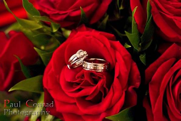 The rings and the flowers.